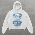 BLUE TEETH HOODIE