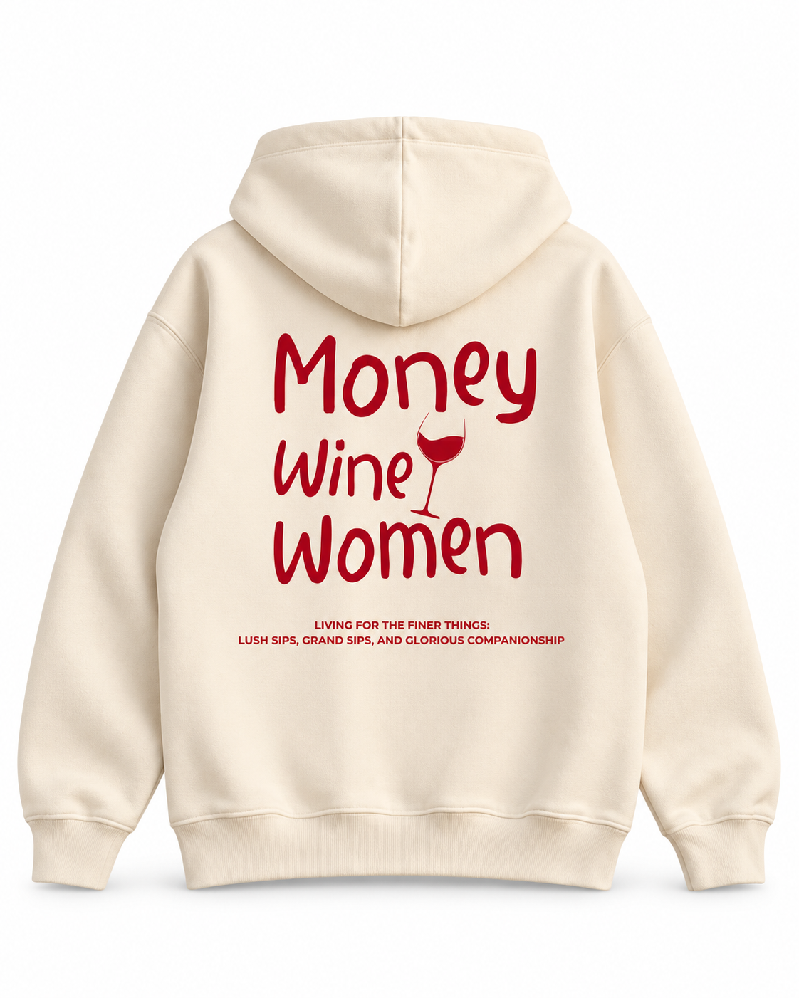 Money Wine Women Hoodie